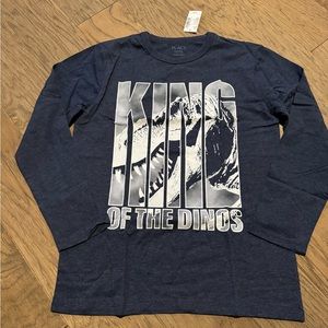 The Children’s Place brand shirt. King of the Dinos. Size L or 10/12 boys